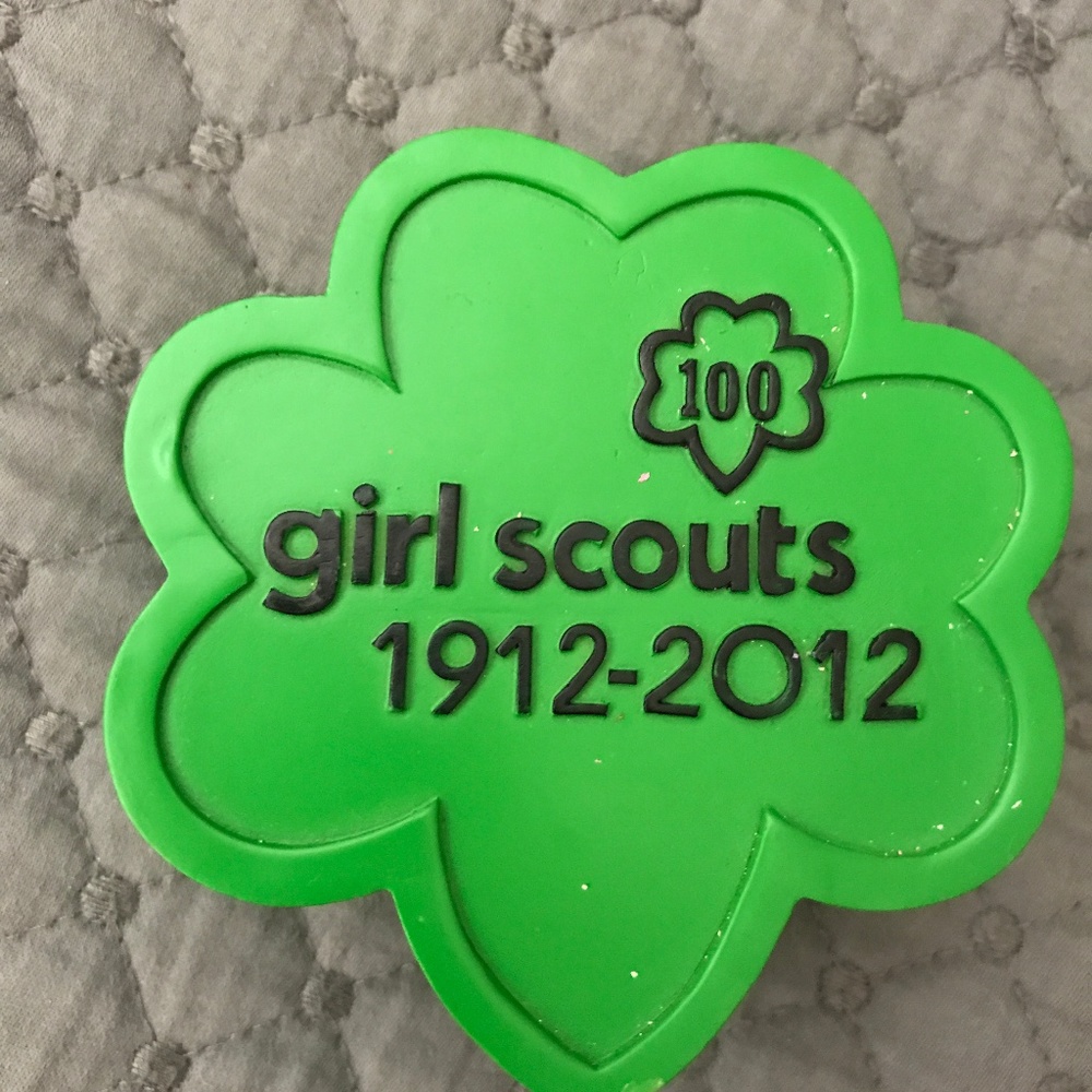 Girl Scouts 100 Green Jewelry Box 1912-2012